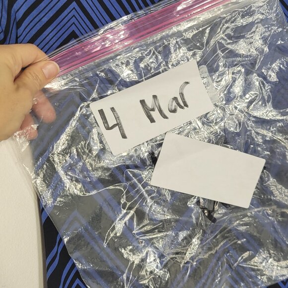 Women's Blue Black Chevron Pattern Short Sleeves Faux Wrap Mini Dress Tunic Top - Picture 11 of 11